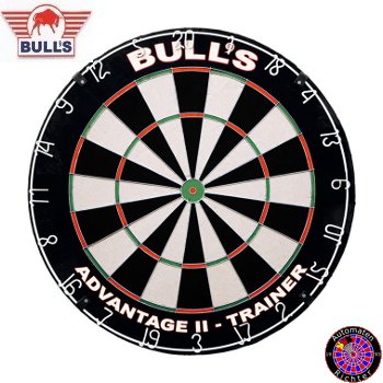 Dartboard Bristle Bulls Advantage Trainer